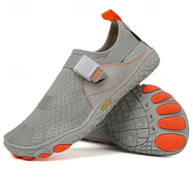 Men's Woven Trendy – Knit Nylon Sneakers Multicolor