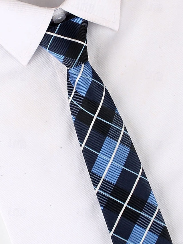 Pre-Tied Stripes Classic Zip - Men's Ties and Narrow