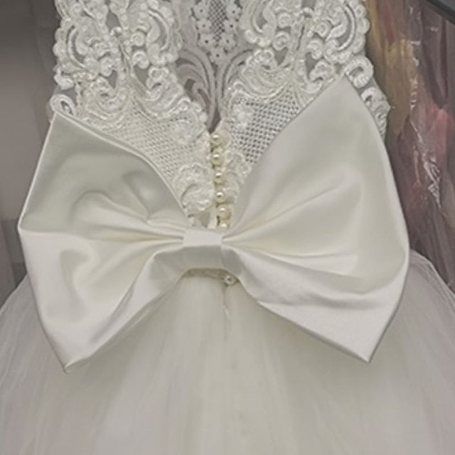 First Communion Dress Party Girls' Flower Girl