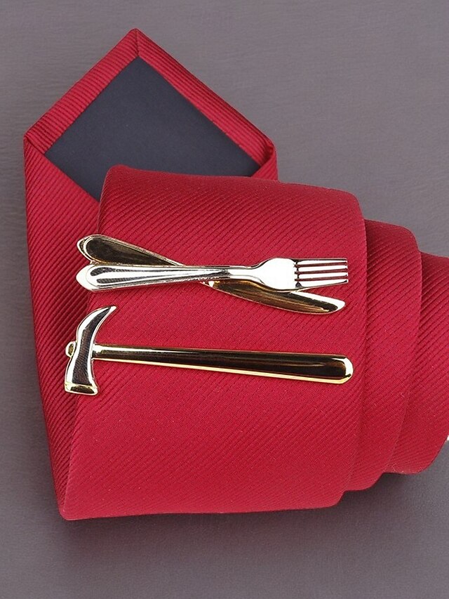 Gold Men's Fork Plated