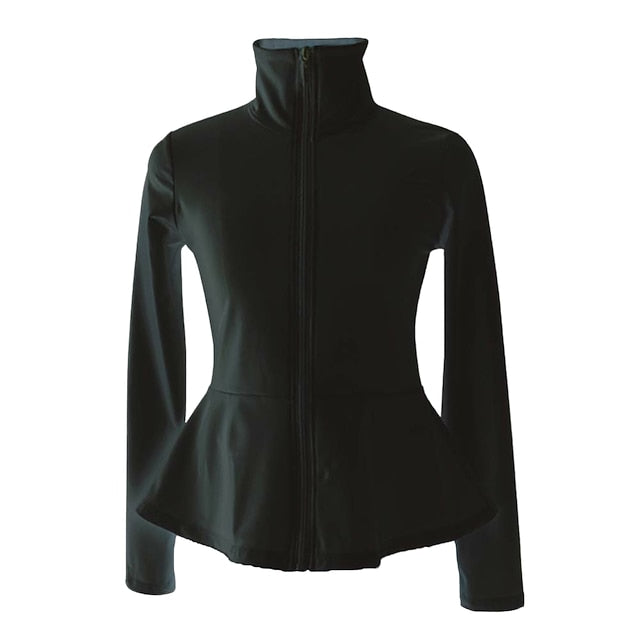 Figure Skating Fleece Jacket Women's Girls' Ice