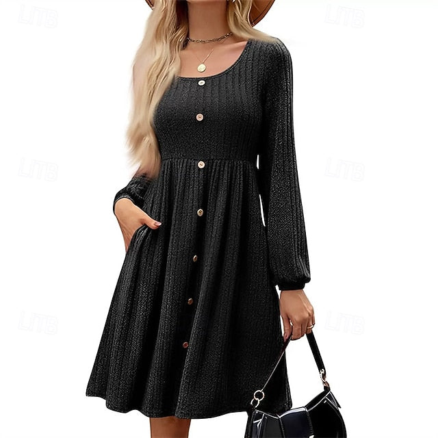 Women's Mini Dress Casual Dress Elegant Fashion Modern