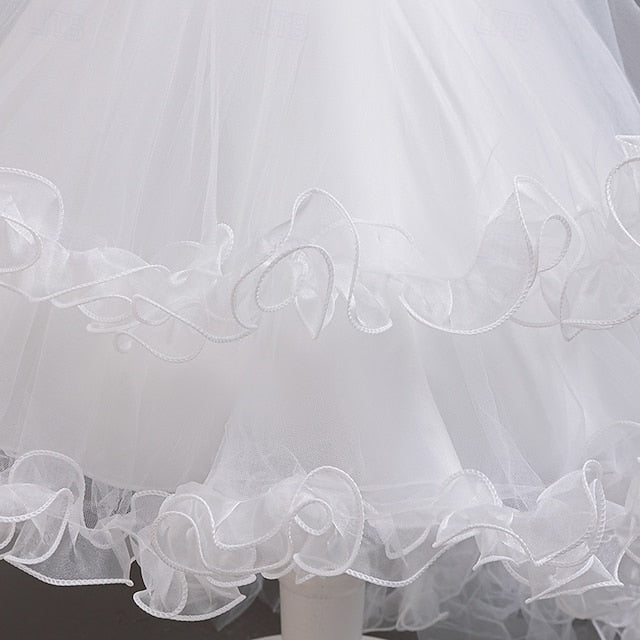Girls' Formal Flower Party Dress Girl Wedding