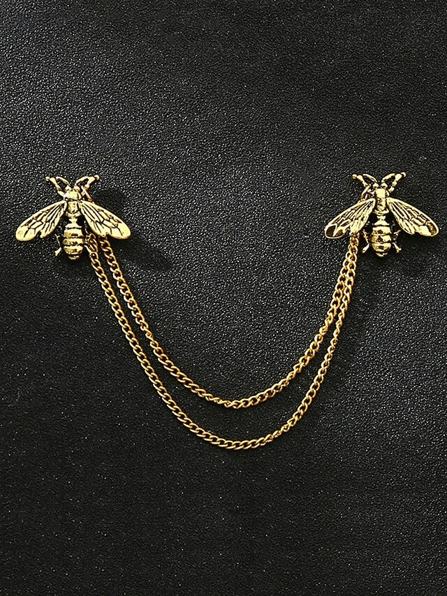 Christmas Alloy Men's Collar Reindeer Elegant – Pins