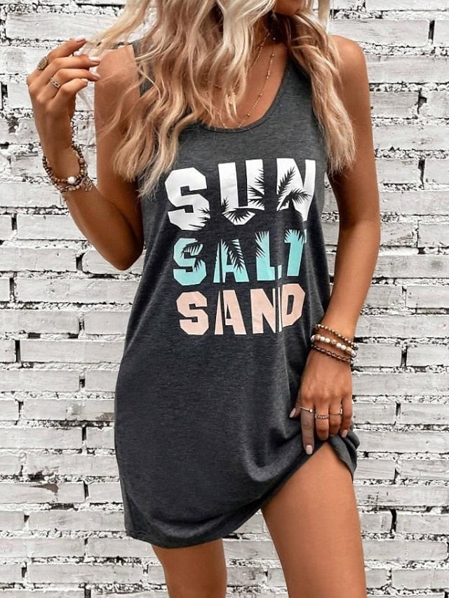 Women's Mini Dress Summer Dress Vacation Casual Beach Daily