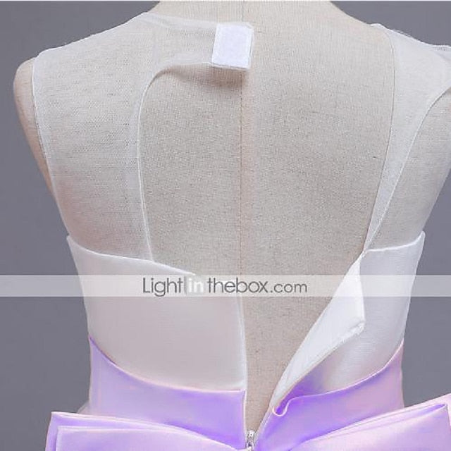 Flower Lace Girl Dress Formal Girls'