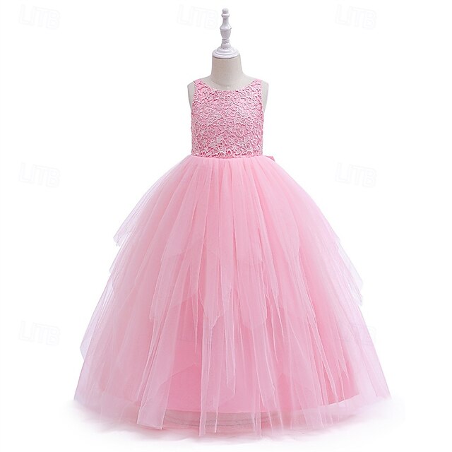 Dress Girl Girls' Princess Flower Kid's