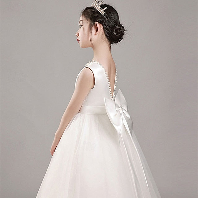 Girls' Flower Girl Dress Kid's Princess