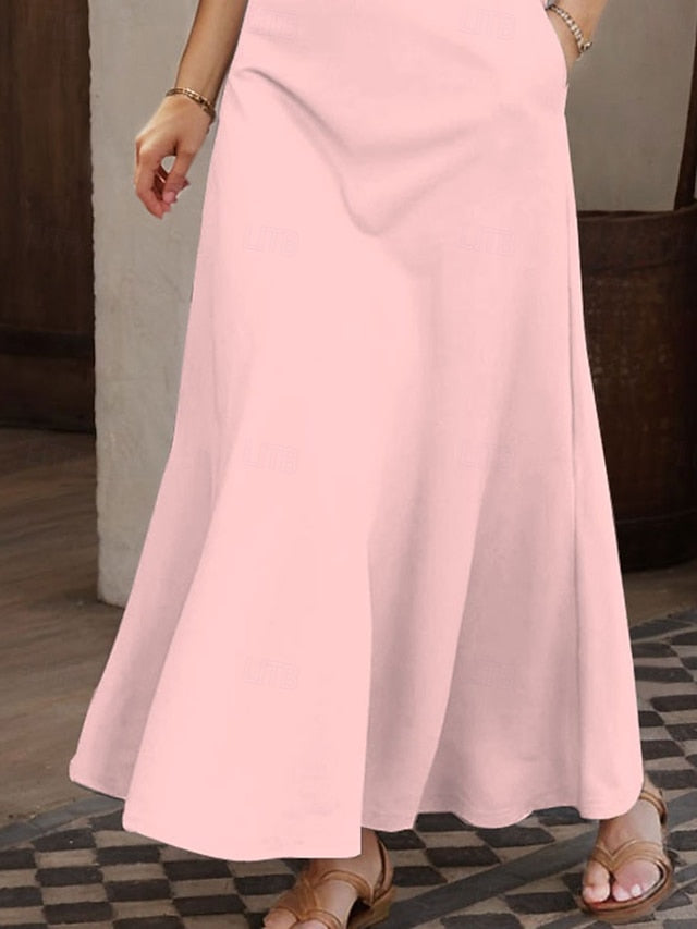 Women's Maxi Dress A Line Dress Summer Dress Off The