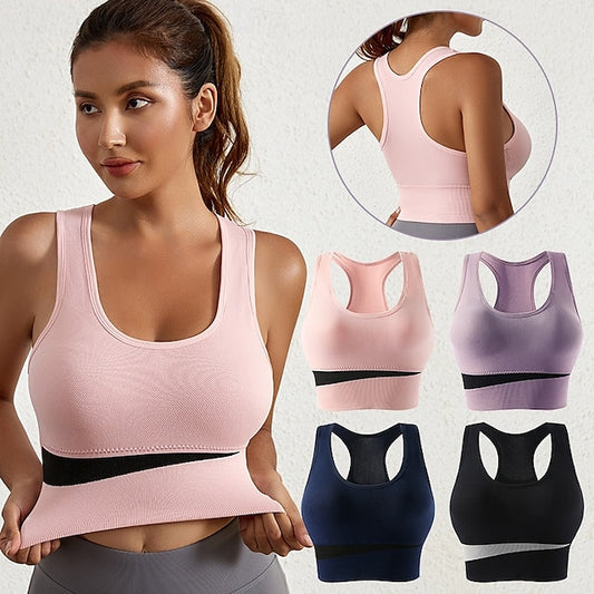 Women's Yoga Bra Sports Bra Pilates Bra Bra Top Push Up