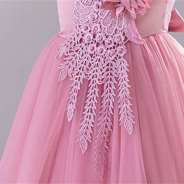 Girl Kid's Princess Dress Girls' Flower