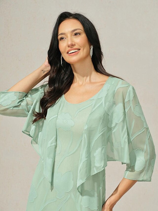 Women's Shrugs Solid Color Elegant Stylish Casual 3/4