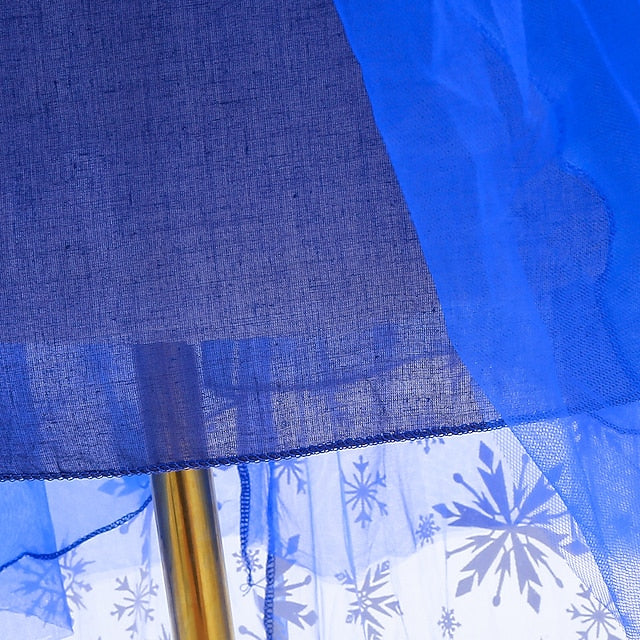 Princess Frozen Dress Flower Fairytale Party Theme Girl Elsa