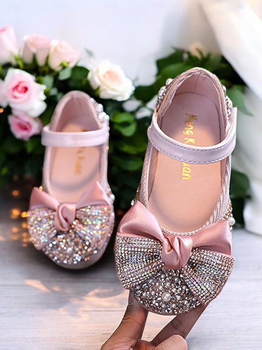 Shoes – Mary Bow Jane Sparkly Rhinestone Glitter Girls'