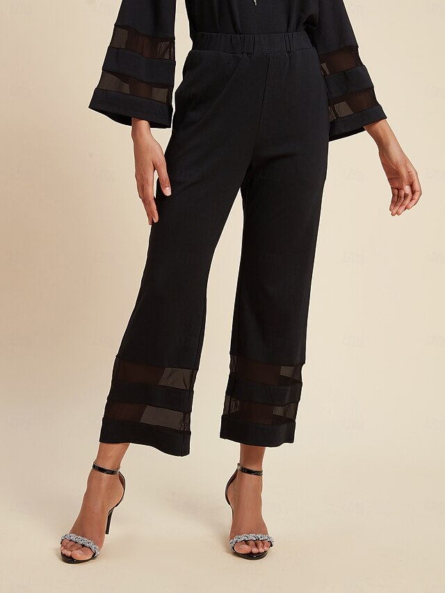 Women's Chiffon Modal Illusion Sleeve Matching Shirt &