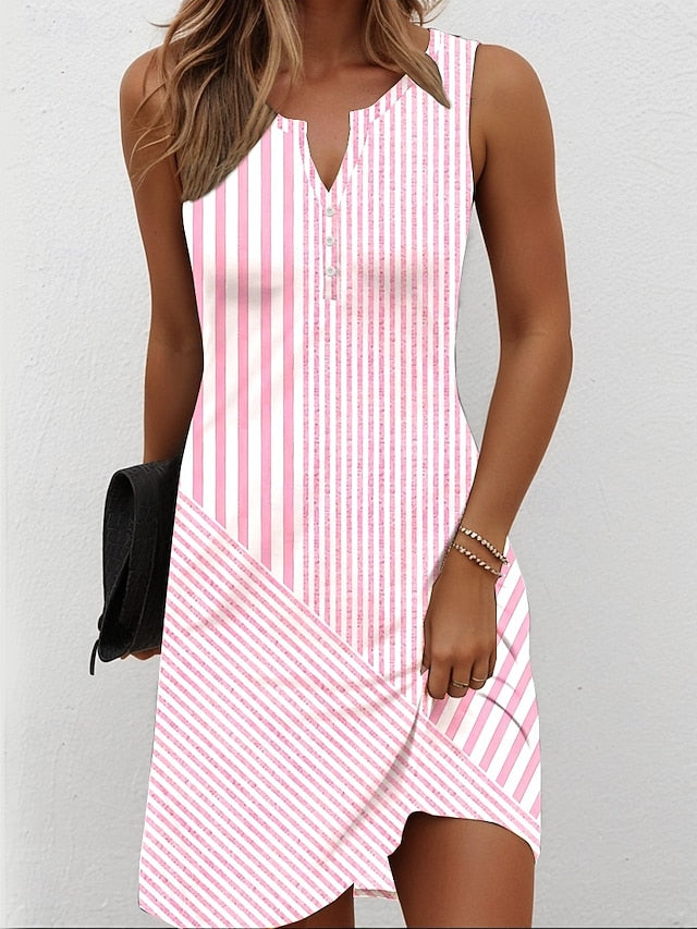 Women's Mini Dress T Shirt Dress Tee Dress Summer Dress