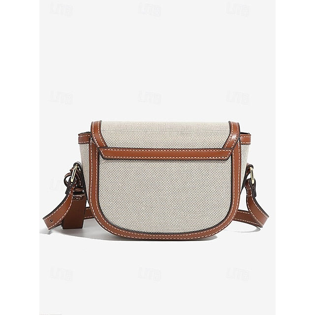 Women's Leather Bag Crossbody – Trim Vintage Small