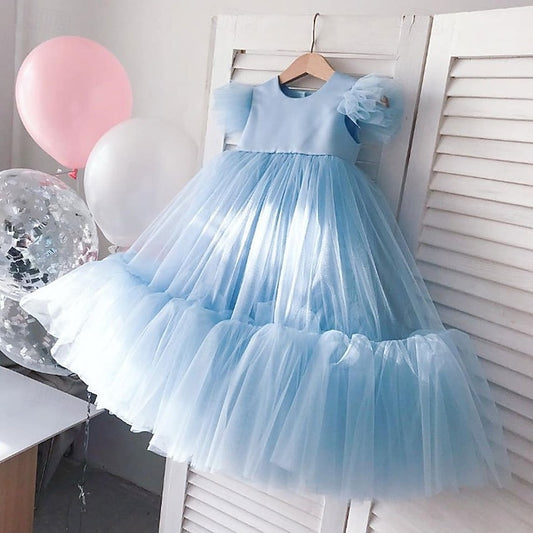 Kid's Princess Girl Dress Flower Girls'