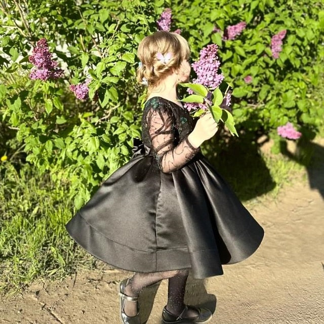 Communion Kids Girl Girls' First Flower Party Dress