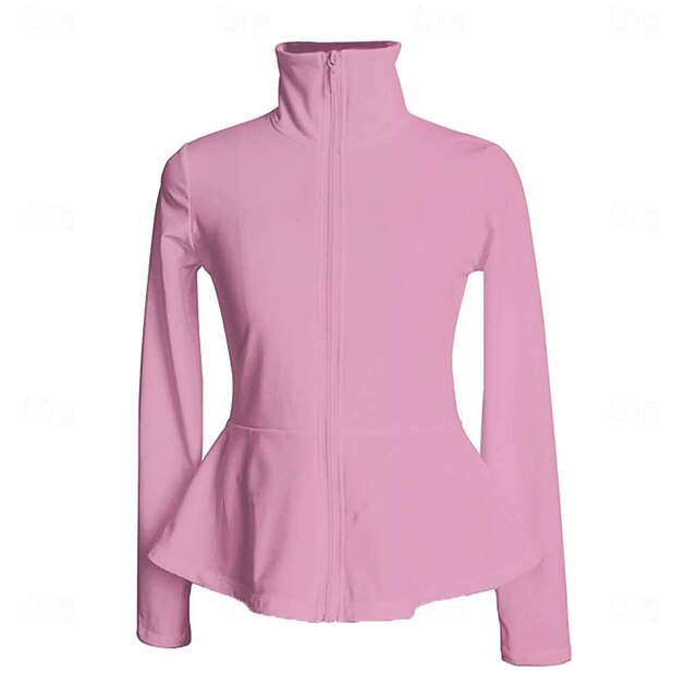 Figure Skating Fleece Jacket Women's Girls' Ice