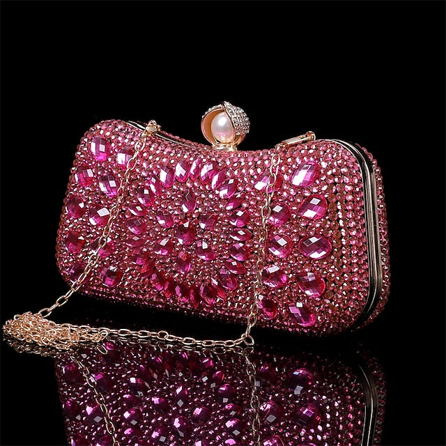Clutch Crystal Luxury Women's – Evening Multicolor