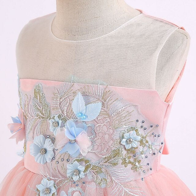 Party Dress Flower Girl Girls' Kids