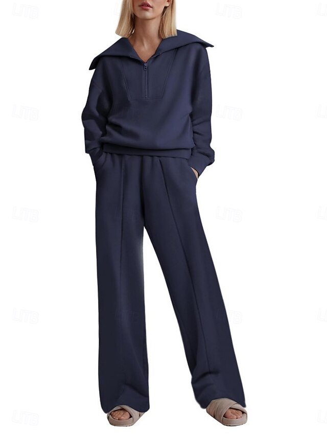 Women's Pants Sets Bolero Top Long Sleeve Shirt Collar