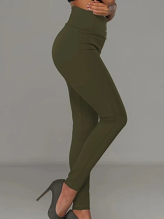 Women's Leggings Fashion Streetwear Casual Full Length High