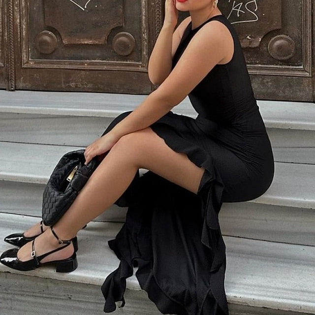 Women's Midi Dress Boho Dress Western Dress Fashion Modern