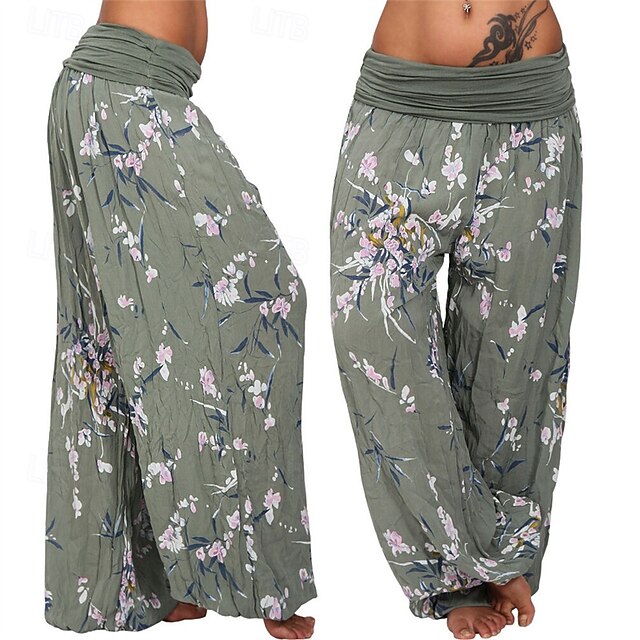 Women's Pants Trousers Harem Pants Palazzo Pants Fashion