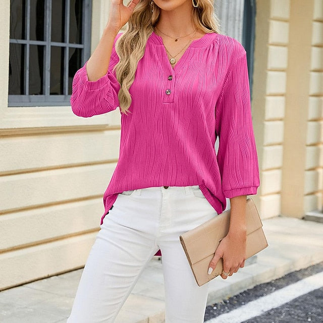 Long Cotton Top White Cotton Blouse Women's Black White