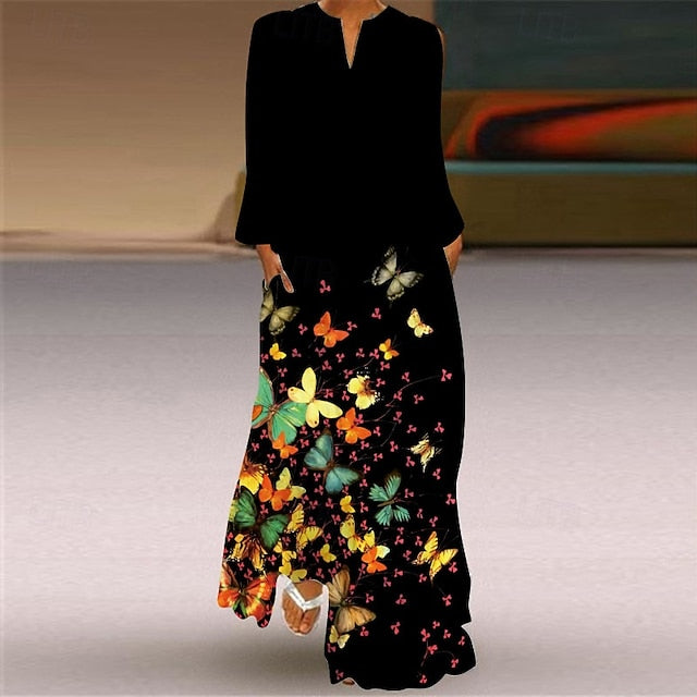 Women's Long Dress Maxi Dress Floral Dress Print Dress