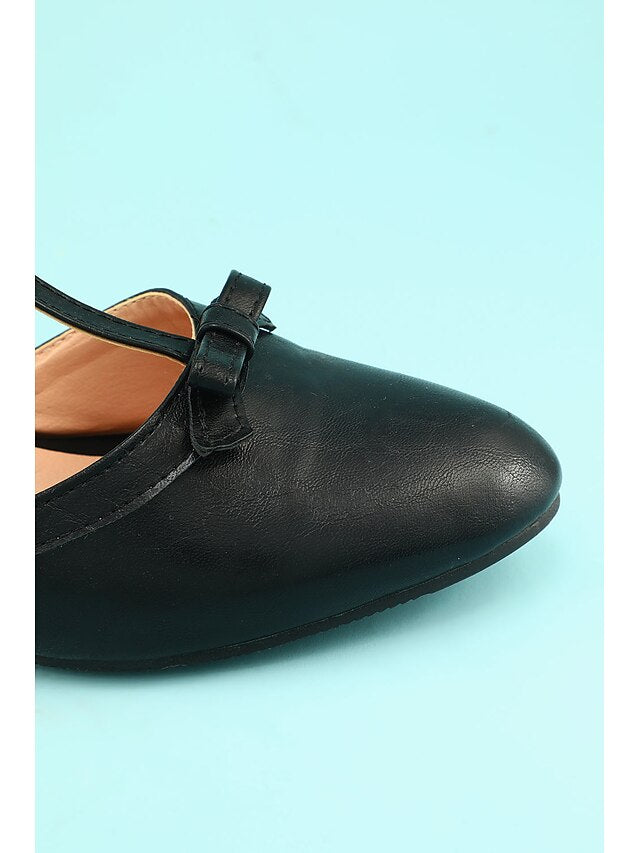 Vintage heels Roaring 1950s Chunky 20s T-strap Retro Shoes Heels