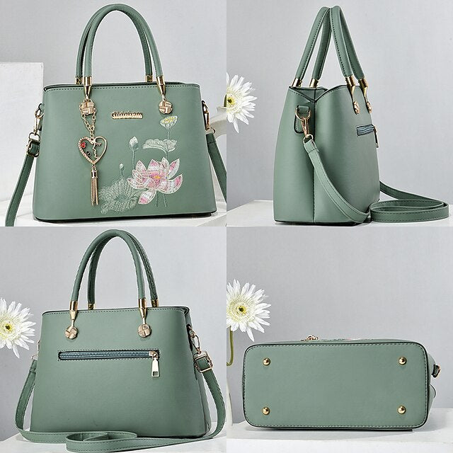 Handbag Crossbody Boston Shoulder PU Women's Bag