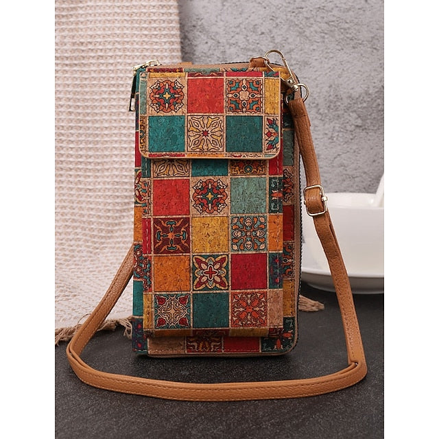 Women’s Vintage Adjustable Phone Crossbody Boho with Bag