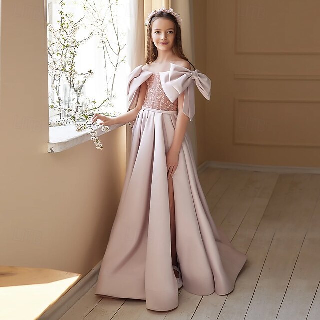 Flower Girl Gown Girls' Princess Dress Evening Formal