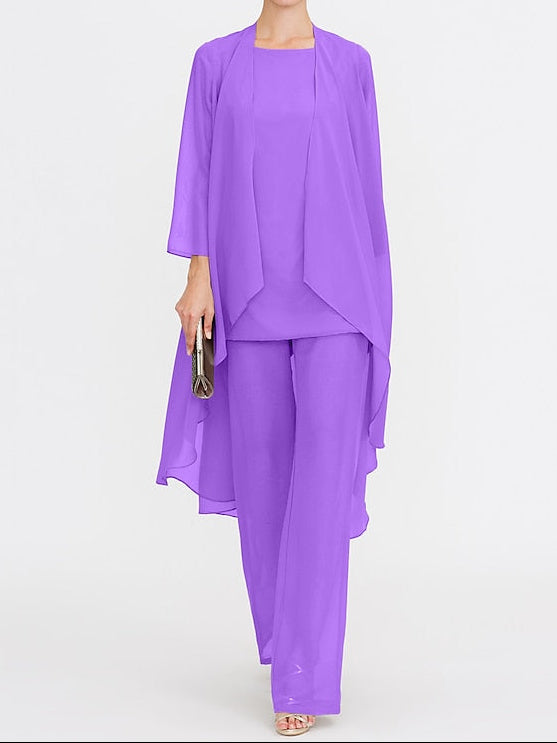 3 Mother Wedding Piece the of Bride Beach Pantsuit