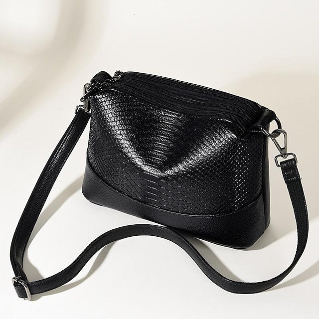 Shoulder Leather Bag Hobo Crossbody Women's PU