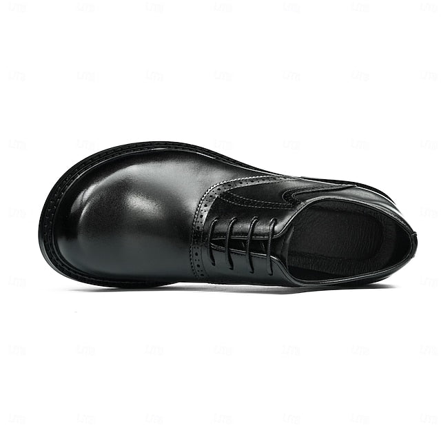 First Leather Layer Genuine Men's Oxford Shoes