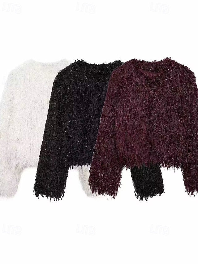 Faux Comfortable Fur Coat Furs Women's Leathers