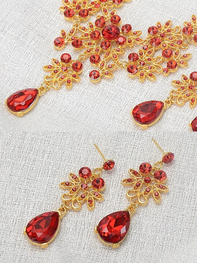 Elegant – Rhinestone and Jewelry Silver Set Women's Tiara