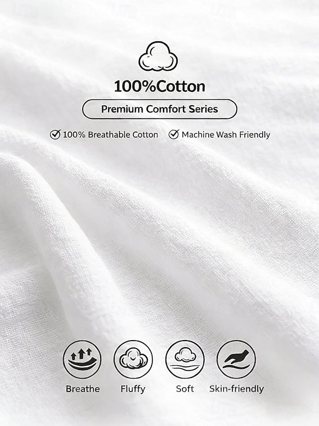Women's Shirt Button Up Blouse Faux Cotton Linen Buttons