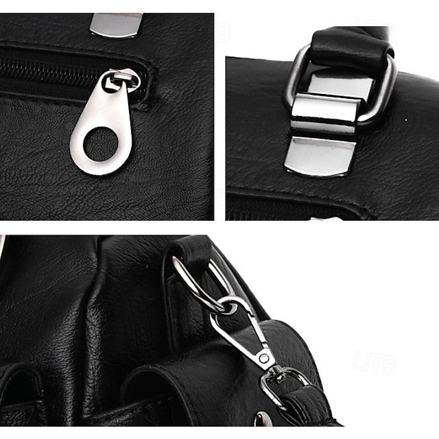 Blue Faux Women's Stylish – Handbag Large Leather