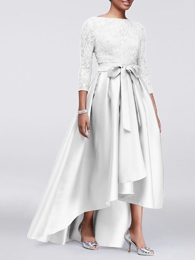 Plus Mother Wedding Size of the A-Line Guest Elegant Bride Dress