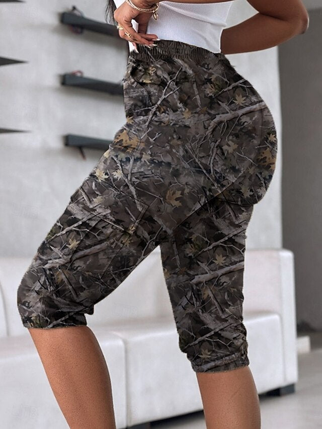 Women's Cargo Shorts Summer Shorts Crop Vacation Fashion