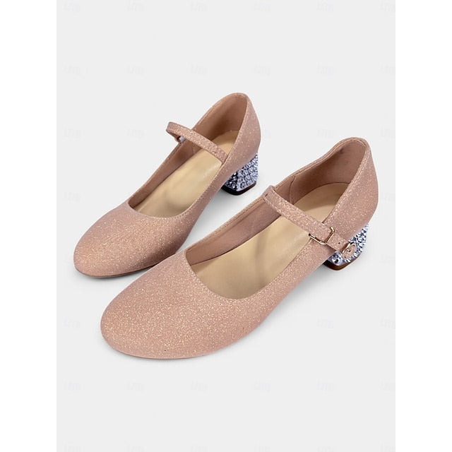 Dance Shoes Glitter Jane Girls' Women's and Mary with