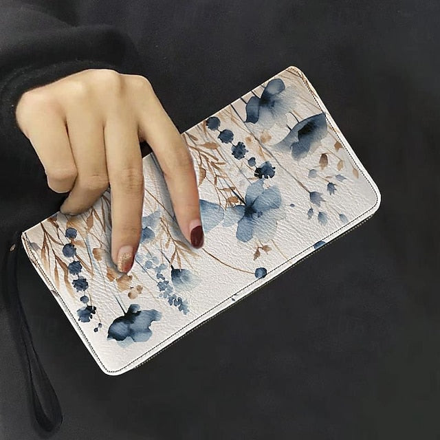 Women's Wallet Purse Leather Daily Coin Shopping Holiday PU