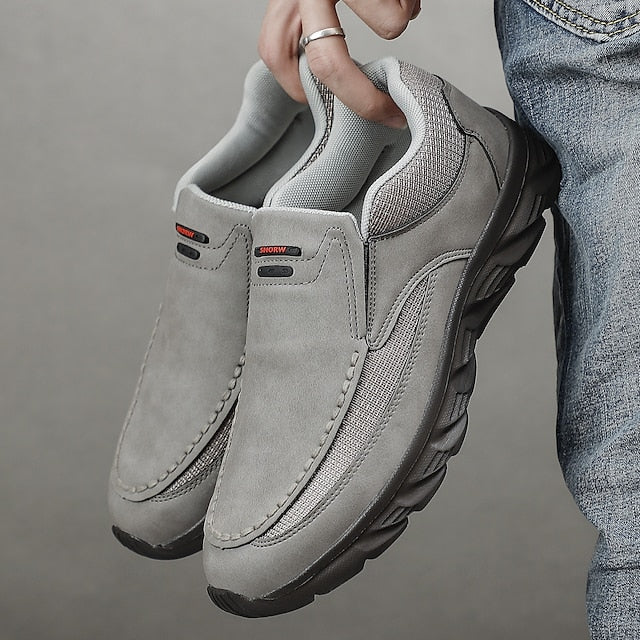 Suede Men's – Lightweight Slip-On Loafers