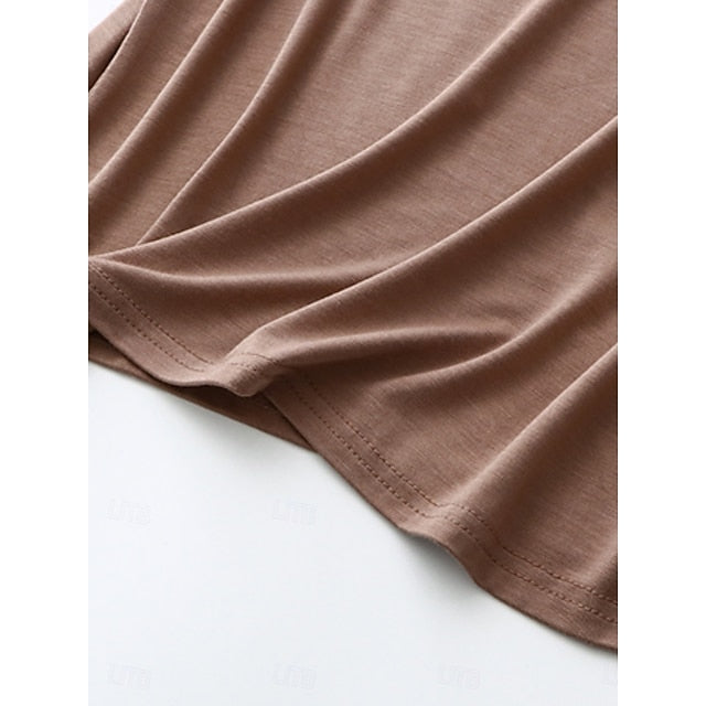Women's Camisole Tank Top Backless Solid Color Daily Basic