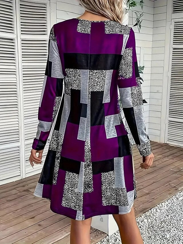 Women's Mini Dress Sheath Dress A Line Dress Fit And Flare